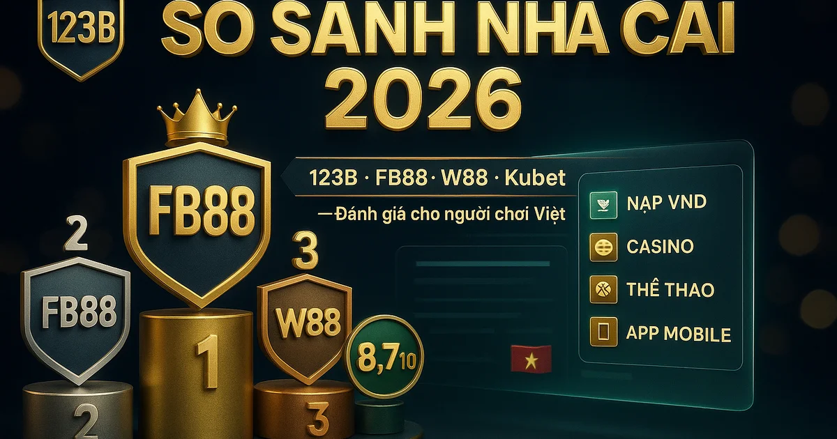 So Sánh Nhà Cái Uy Tín 2026 – 123B, FB88, W88 và Kubet tại horseshoeinn.biz